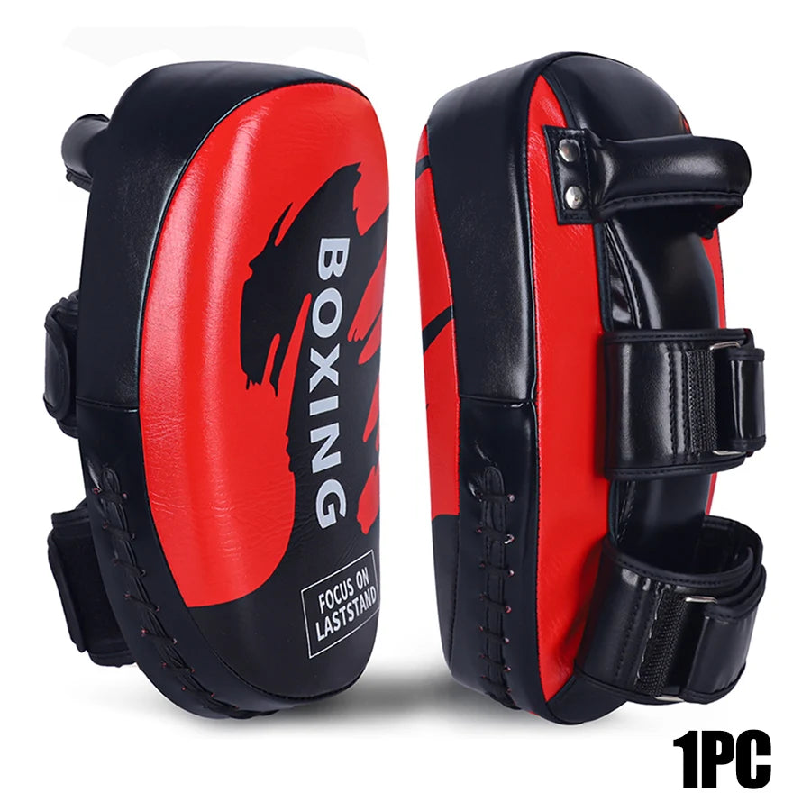 1PCS PU Leather Boxing Target Hand Foot Kicking Pad Bag for Muay Thai Taekwondo MMA Martial Arts Training Fitness Equipment