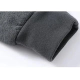 Men’s Quarter Zipper Fleece Sherpa Lined Sweatshirt Winter Warm Thick Fashion Pullover Tops Loungewear 8XL Plus Size