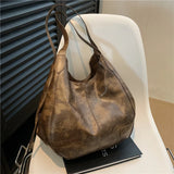 Womens Hand Bags Soft PU-Leather Shoulder Bags Ladies All-Matching Shopping Dating Bag Large Capacity Crossbody Bag Gift