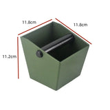 Coffee Knock Box Espresso Grounds Container Coffee ABS Bucket Anti Slip Powder Beveled Residue Barista Accessories Maker Tools