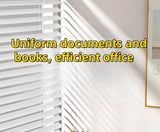 Office File Organizer Capacity Metal Mesh Desk Organizer with Three Layer Design Multifunctional File Holder Paper Storage Rack