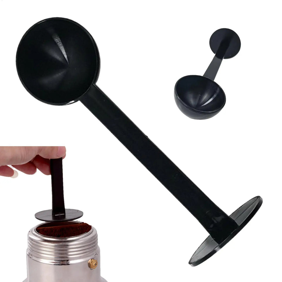 Coffee Tamping And Measuring Scoop Espresso Machine Scoop And Tamper Coffee Bean And Powder Spoons Kitchen Accessories