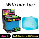 In Stock ^^Squishy Schylling Needoh Nice Cube Sensory Toy Anti-Stress Stress Relief Jigsaw Pressure Relief Souvenir for Kids 말랑이