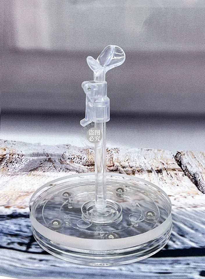 1/6 BJD Doll Toy Accessories Transparent Rotating Stand 1/8 Acrylic Support Standing Base Stand Doll Supplies Accessories