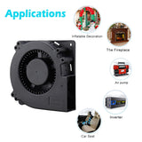 Gdstime DC 12V Waterproof Industrial Ultrasonic Humidifier Refrigeration Cooler 60mm/80mm/120mm Outdoor Water Proof Cooling Fan