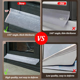 Transparent Waterproof Sealing Strip Window Water Blocking Bar Self Adhesive Door Under Draft Stopper Balcony Water Deflector