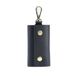 100 % Genuine leather   Multi-function Key Bag High Quality Crazy Horse leather Key Pouch Unisex Leather Business Gift