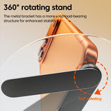 2 In 1 Foldable Phone Stand USB Type C To Type C Adapter 240W Fast Charging Data 90 Degree Connector USB C To C 360° Rotatable