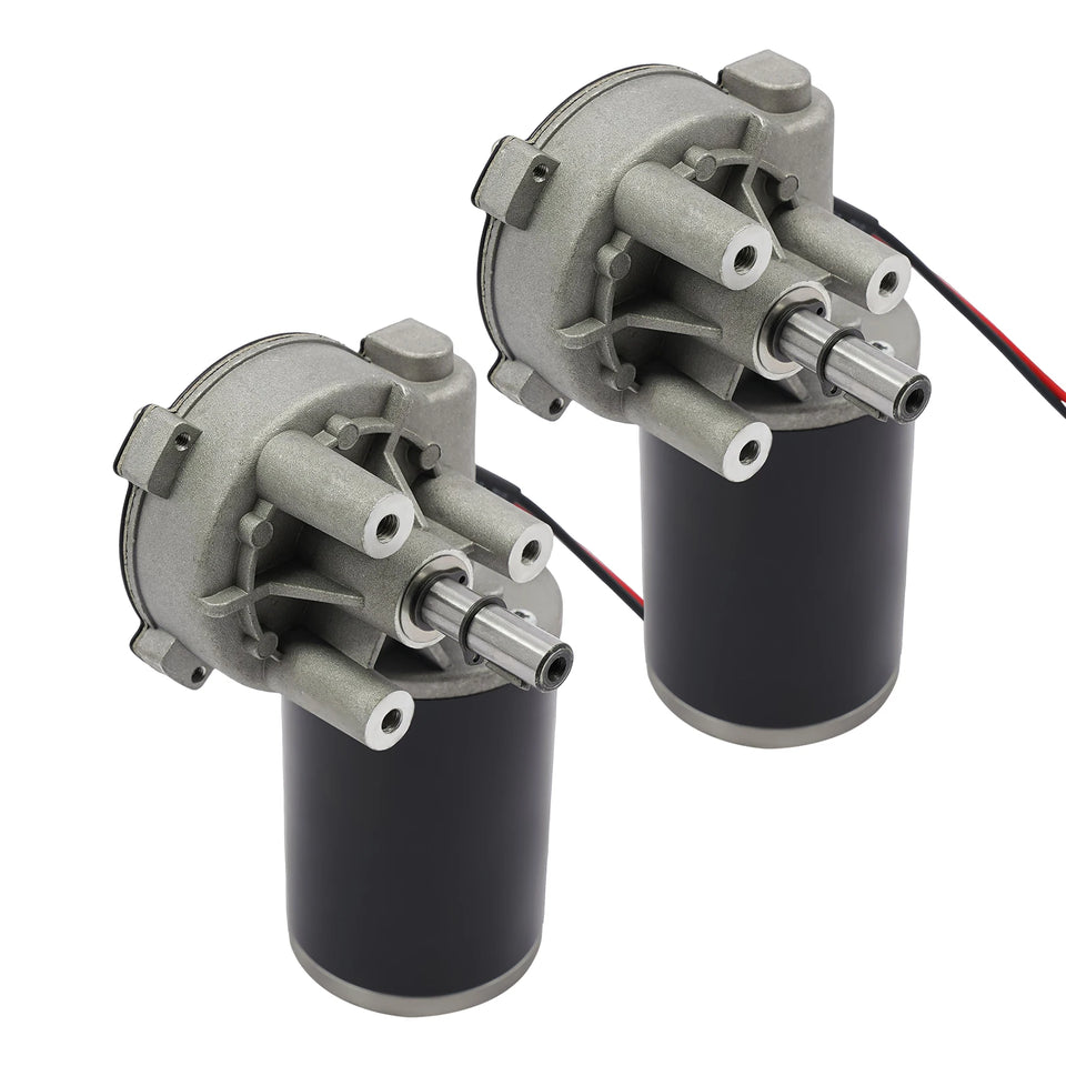 Bymaocar Dc Motor, 60w 220rpm Dc Gear Motor, Electric Gear Motor  60w-24v/12v Used in Packaging, Printing, Textile,