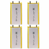 High Qulity 3.7V 10000mAh 1260110 Rechargeable Polymer Batteries Lipo Li-Po For Toy Power Bank GPS Laptop Camping Lights Diy