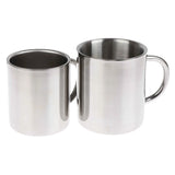 Travel Tumbler Jug Children's Milk Tea Cups Office Water Mug Double Wall 304 Stainless Steel Coffee Mug Without Lid Portable Cup
