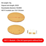 Digital Load Cell Weight Sensor HX711 AD Converter Breakout Module 1KG-20KG Portable Electronic Kitchen Scale for Arduino Scale