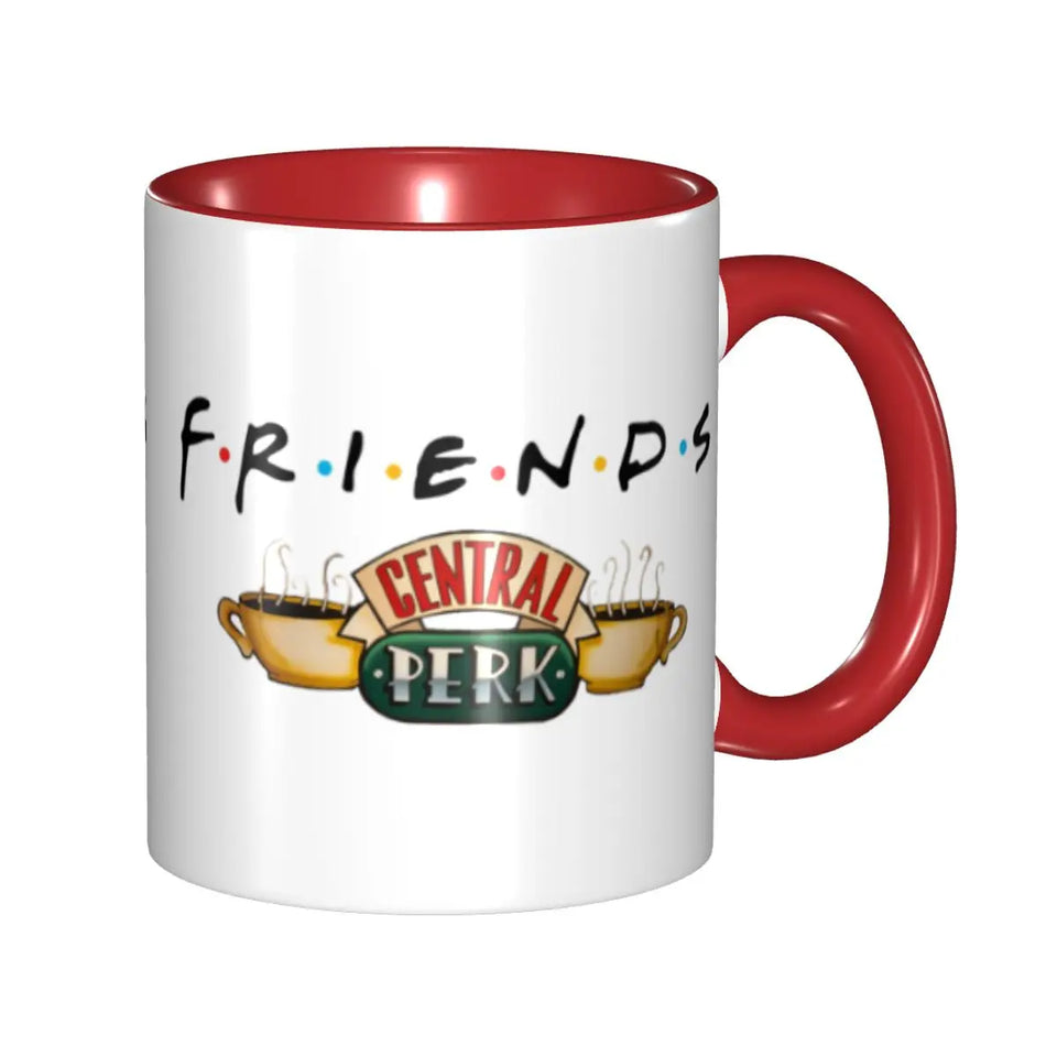 Classic Friends TV Show Coffee Mug DIY Personalized Ceramic Mug Cup Creative Present