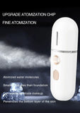 Mini Portable Humidifier Nano Mister Facial Steamer Device Beauty Spray Hydrating Apparatus Cold Spray Apparatus Rechargeable