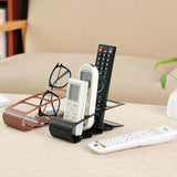 4 Compartment Remote Control Organizer Creative Desktop Storage Rack Plastic Holder Multi Purpose Desk Organizer