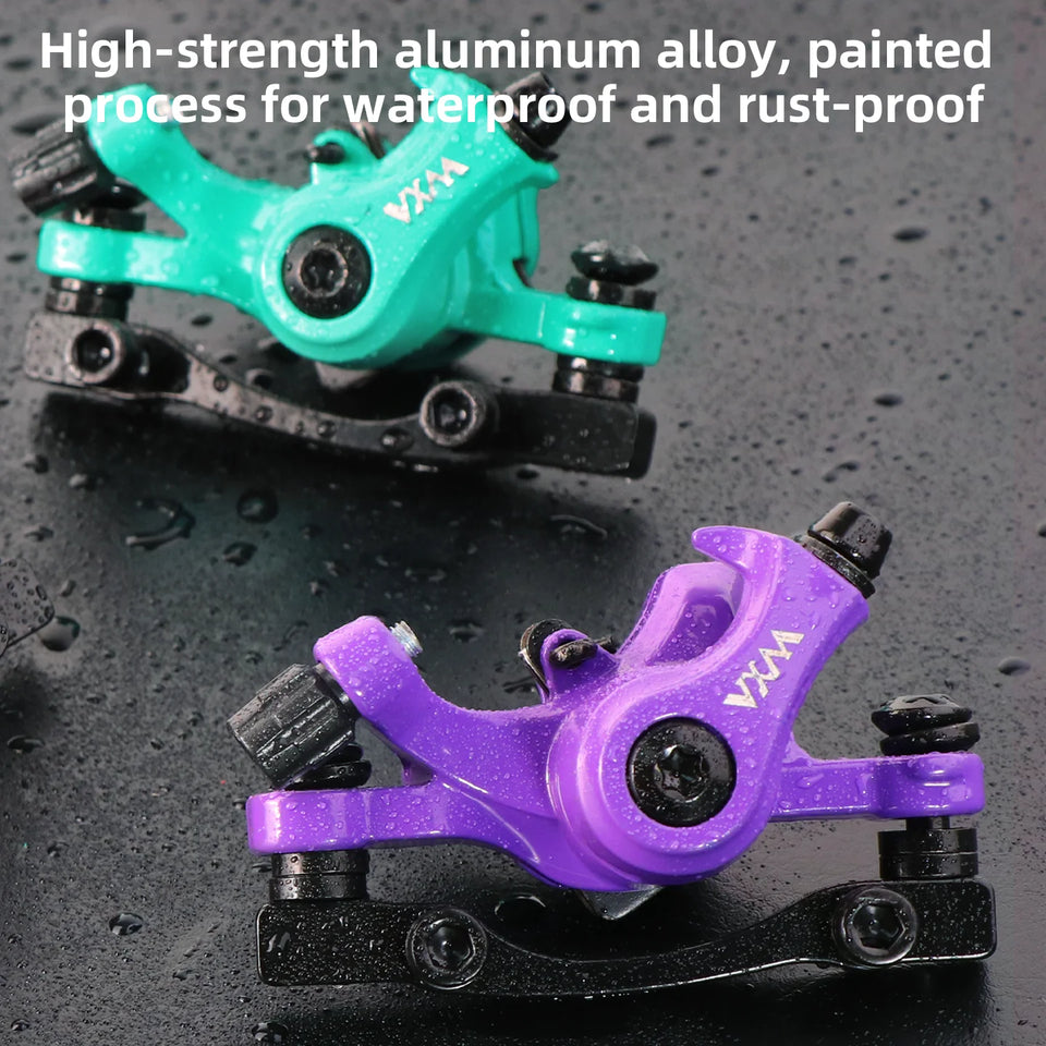 Bicycle Disc Brake Aluminum Alloy Mechanical Wire Pull Disc Brake MTB Bike MT200 160/180MM Caliper Hydraulic Disc Brake