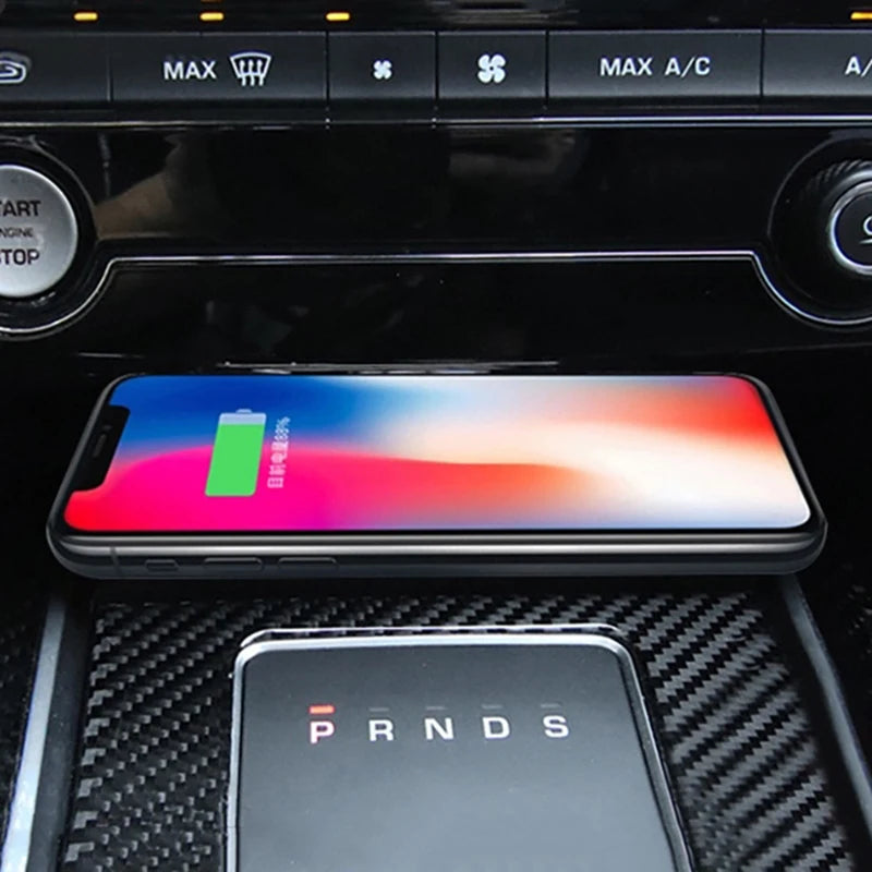 Car wireless charger 15w mobile phone charger charging pad charging holder for Jaguar XE XF XFL F-Pace 2016 2017 2018 2019