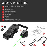 7004 charging mode, equipped with a green laser sight with mouse tail aiming assist function