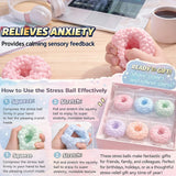 Crunchy Squishies Stress Ball Fidgets Toy Stress Anxiety Relief Balls Office Sand Filled Crunchy Balls Desk Squeeze Toys