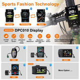 BAFANG CAN Display Electric Bike Computer DPC010 VD618 EKD01 Bluetooth Bafang CAN BUS Protocol Motors 5Pin Male Ebike Conversion