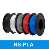 KINGROON 5KG(11LBS) PLA PETG HS-PLA HS-PETG Filament 1.75mm High Speed 3D Printer Material Matte PLA 1kg*5 Roll Mix Color New