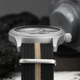 Militado ML05 Field Watch 38mm VH31 Sweep Quartz Movement Sapphire Crystal 100M Water Resistant Screw-Down Crown Men's Watches