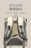Expandable Space Capsule Pet Backpack, Large Capacity Dog & Cat Carrier with Breathable Design for Travel
