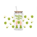 Coffee vibe Series easy peel waterproof DIY decoration decals 3D transfers uvdtf crystal sticker 16oz uv dtf cup wraps