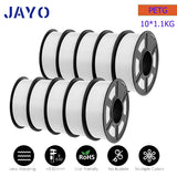 JAYO pla plus petg High speed matte PETG APLA 10Rolls  filament 175mm no bubbles smooth multiple colors optional for 3D printing