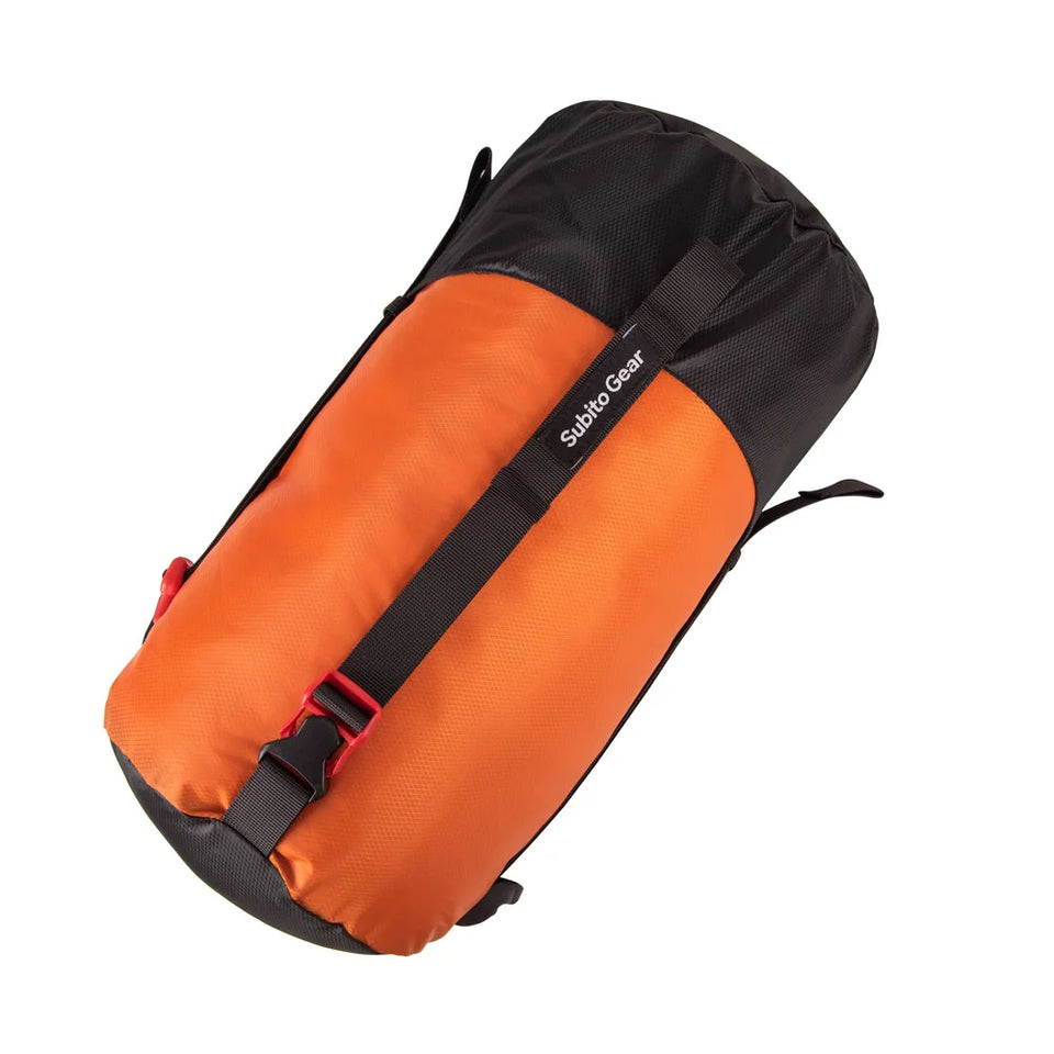 Lightweight Compression Stuff Sack 1-2L Waterproof Polyester Compression Bag Storage Bag for Camping Hiking Backpacking
