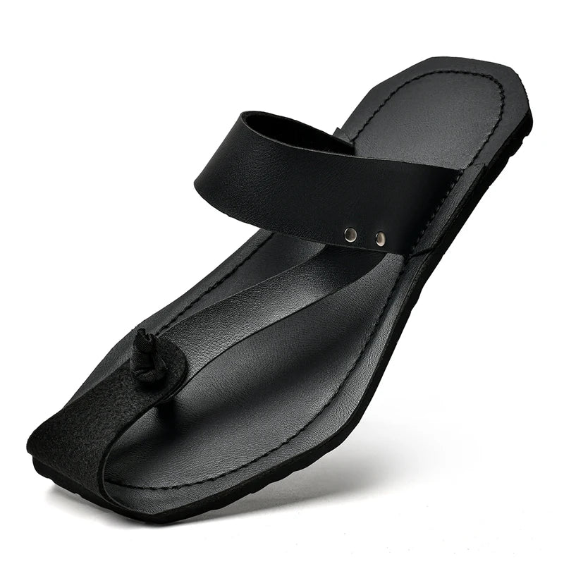 Summer New Minimalist Style Sandals With Exposed Toes Comfortable And Breathable Personalized And Fashionable Original Design