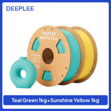 DEEPLEE Matte PLA Filament 1KG,1.75mm FDM 3D Printer Filament Dimensional Accuracy +/- 0.02mm, 1kg Carboard Spool (2.2lbs)