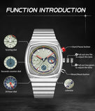 CILOA man vintage high-end Men automatic mechanical men's watches for men elegant Gifts male waterproof steeldive Men's watch