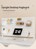 Neat Plastic Pegboard  Desk Organizer with Multiple Accessories for Home Office, Craft Room and Garage Display