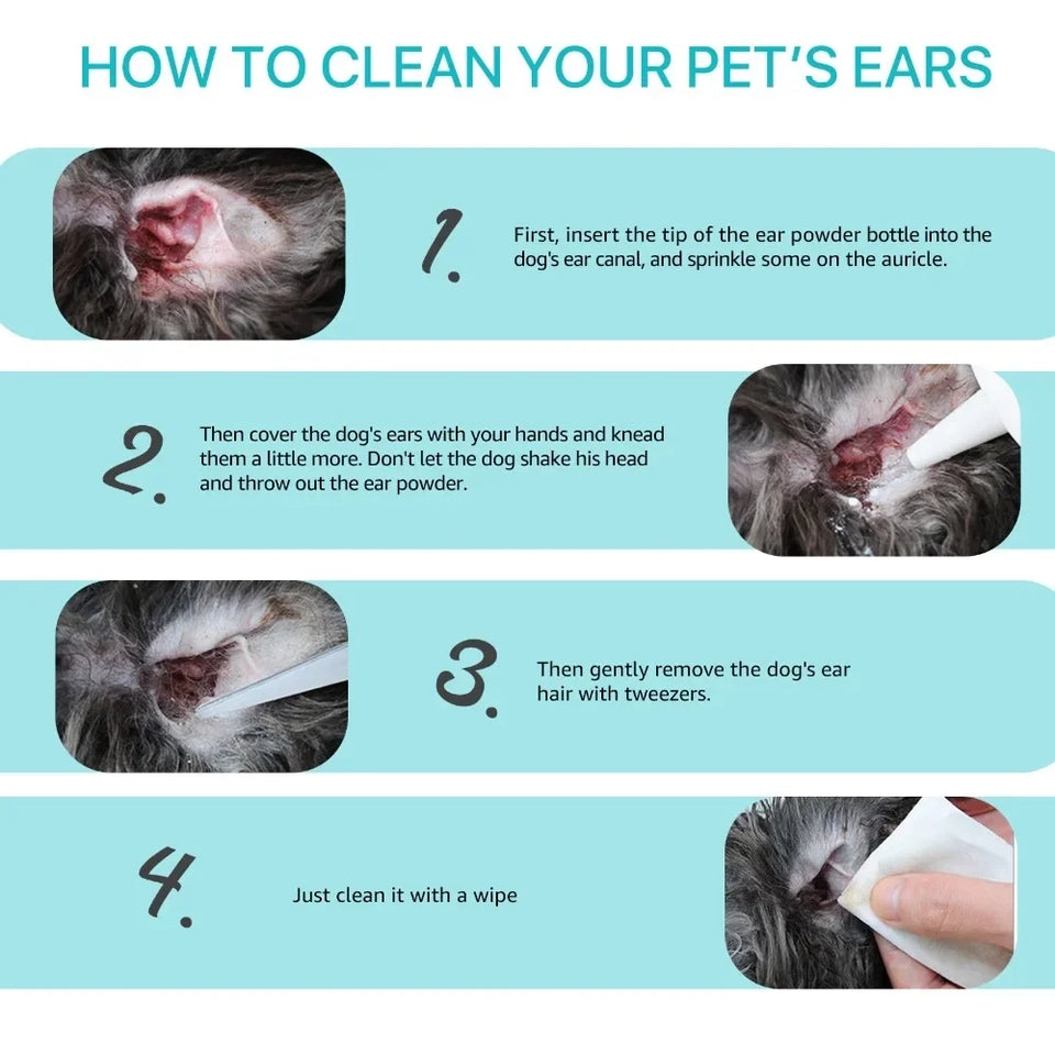 Pet Hair Remover Powder Deshedding Tool For Dogs Cats Effective Fur Clean Grooming Supplies Hot Sale Premium Quality Easy to Use