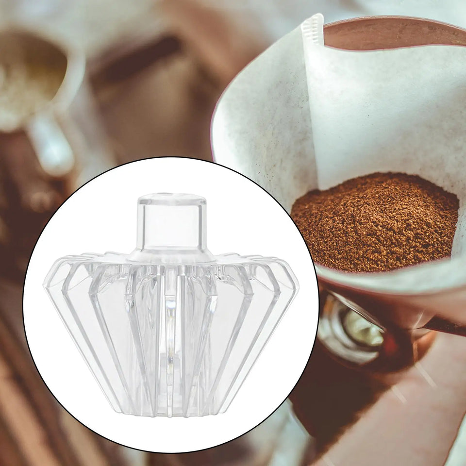 Coffee Filter Shape Retainer Easy Clean Coffee Accessories Coffee Filter Press for Travel Cafe Restaurant Office Camping