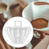 Coffee Filter Shape Retainer Easy Clean Coffee Accessories Coffee Filter Press for Travel Cafe Restaurant Office Camping