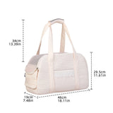 Pink Lace Cat Carrier Pet Backpack Breathable Small Dog Bag Shoulder Handheld Outing Pet Seat Carrier Pack Puppies Breathable