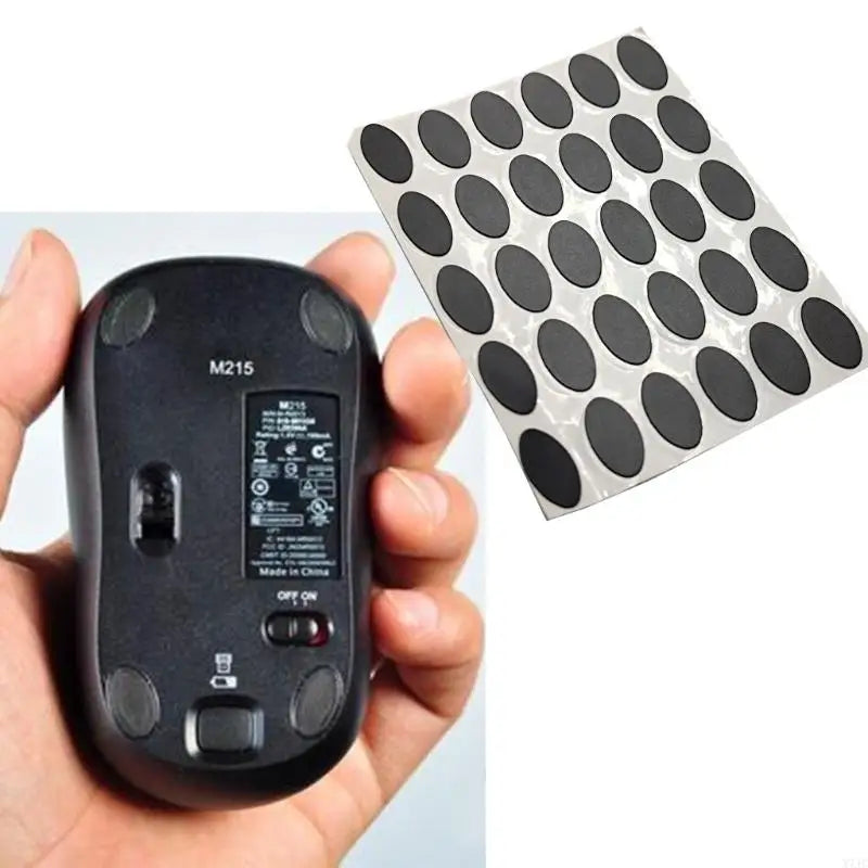 30Pcs Replacement Mouse Feet Mouse Skates for M215 M325 M310 M320 Easy Installation Mouse Glides PTFE Feet Accessories X7JC