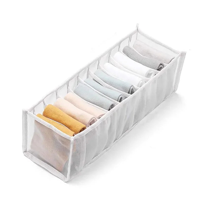 Closet Organizer For Underwear Socks Home Cabinet Divider Storage Box Storage Organizer for clothes Foldable Drawer Organizer