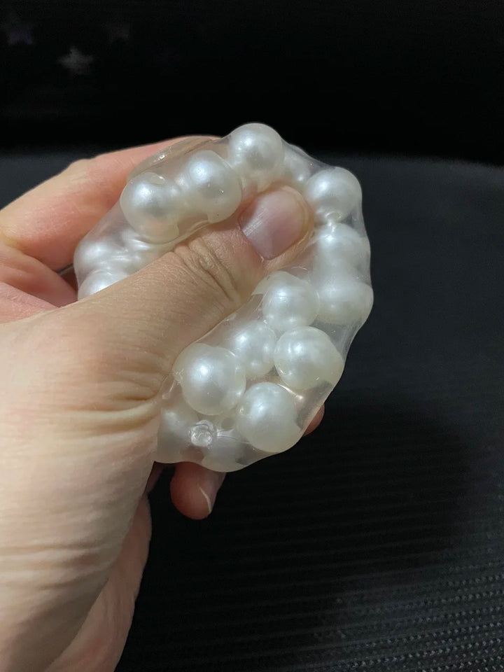 Squishy Balls Ice Beads Stress Relief Toy Super Soft Sensory Fidget Toys for Kids Adults Anxiety Relaxation Squeeze Gift
