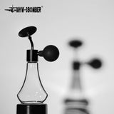 MHW-3BOMBER Coffee Aroma Bottle Coffee Display Jar Glass Creative Fragrance Bottle Coffee Aroma Display Coffee Accessories