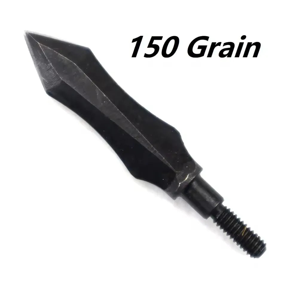 3pcs Hunting Broadhead 100gn-150gn ArrowHead Arrows Points for Compound Recurve Traditional Bow Crossbow Hunting Archery Outdoor