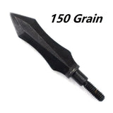 3pcs Hunting Broadhead 100gn-150gn ArrowHead Arrows Points for Compound Recurve Traditional Bow Crossbow Hunting Archery Outdoor