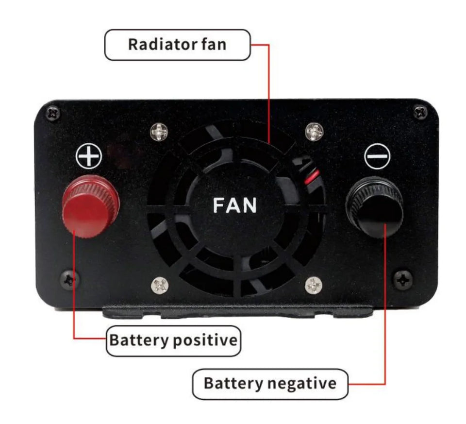 Pure Sine Wave Car Inverter 2000W 3000W Transformer Power Converter 12V 24V 48V 60V 72V to AC 110V 220V 50hz 60hz Solar Inverter