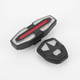 Electric Scooter Turning Signal Tail Light USB Rechargable with Remote Control Warning Lamp LED Waterproof for M365 Pro 2 MI 4