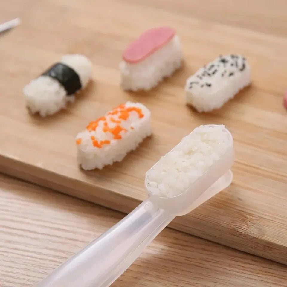 DIY Hand Held PP Material Sushi Mold Single Warship Rice Ball Tool Commercial Baby Japanese Cuisine Making