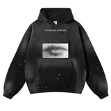 2026 Autumn Winter Men's New Pullover Hoodie Y2K Printed Retro Jacket Uniform Casual Fashion Loose Sweatshirt for Men and Women