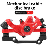 Bicycle Disc Brake Aluminum Alloy Mechanical Wire Pull Disc Brake MTB Bike MT200 160/180MM Caliper Hydraulic Disc Brake