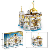 4168PCS Royal Bay Castle Building Blocks Medieval Vintage City Scape Construction Model Bricks Toys Creative Gifts for Children